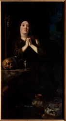 Portrait of Maria Maddalena of Austria as Saint Mary Magdalene, c.1620